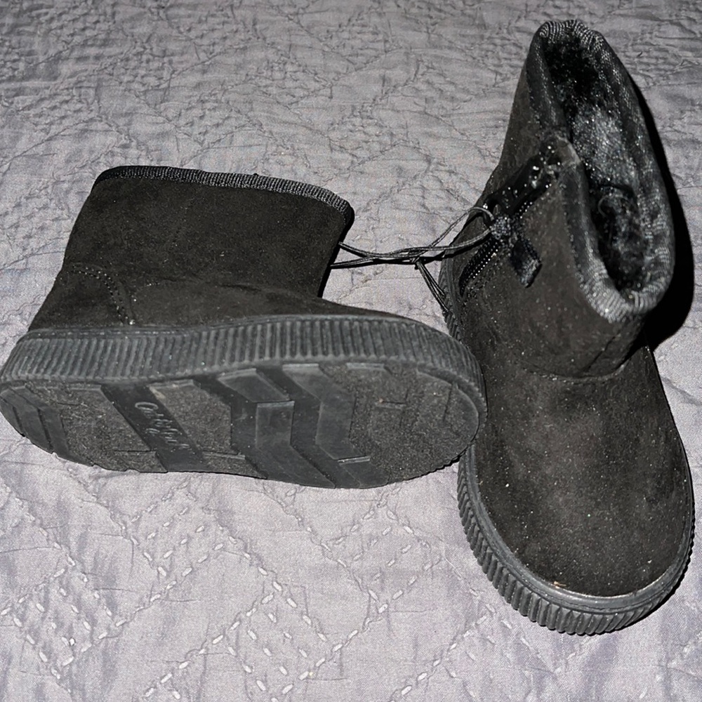 Baby fur boot